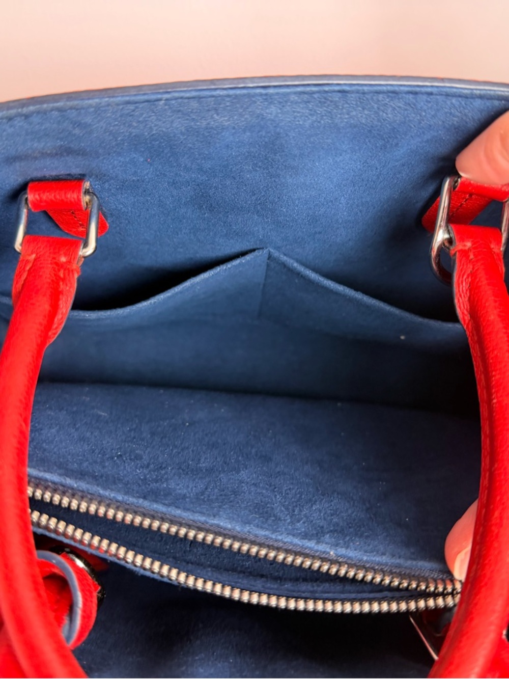 Louis Vuitton Red Epi Twist Tote with Gold Hardware - Picture 9 of 16